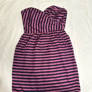 Anthropologie Strapless Cocktail Dress